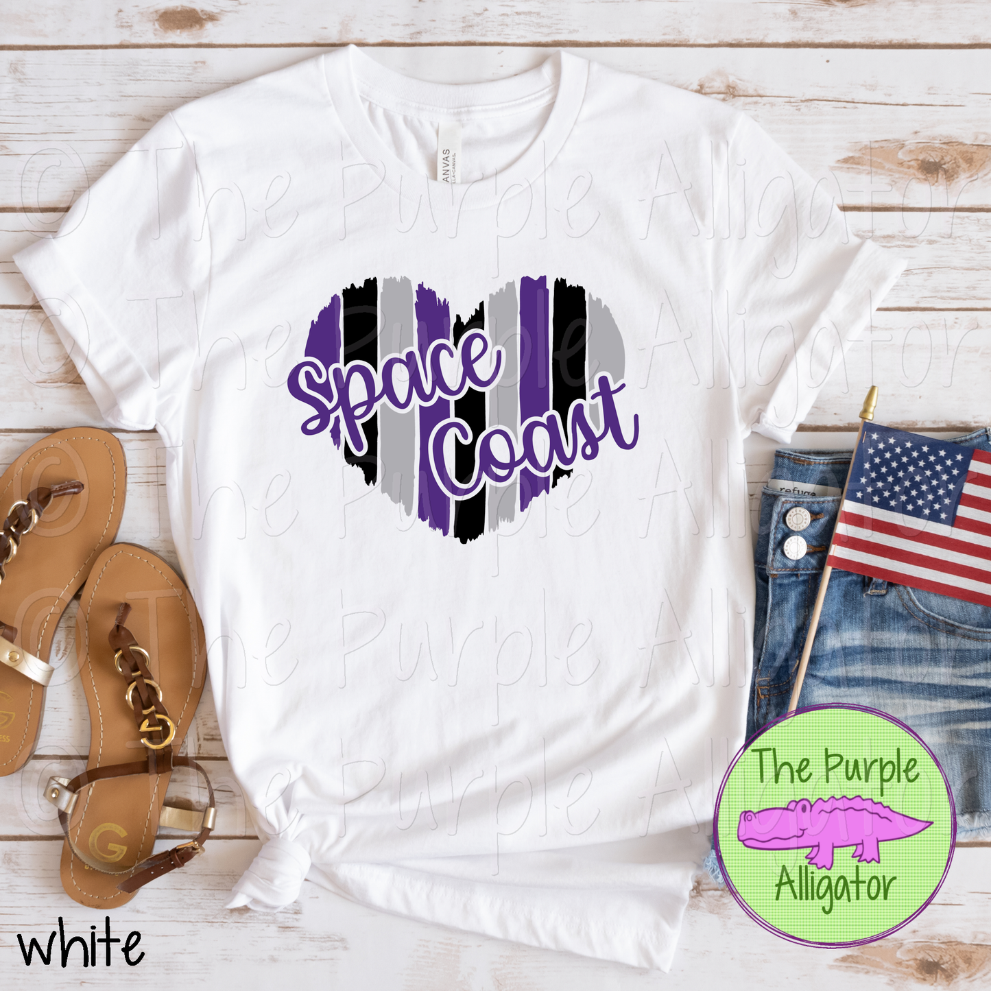 Space Coast Paint Strokes Heart School Spirit 0924 (d2f TPA)