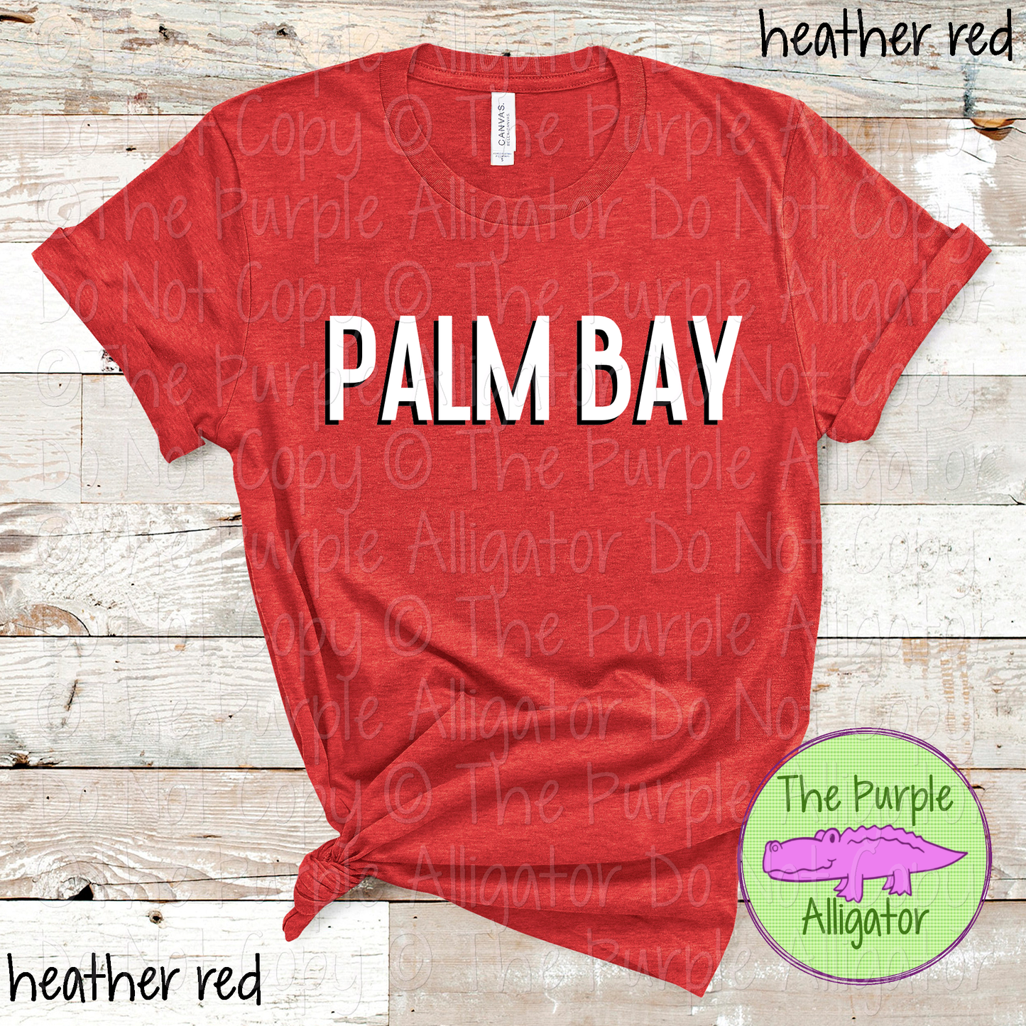 Palm Bay NF Two-Tone Offset Spirit Design | Bold Two-Color Offset Text Design | CHOOSE YOUR DESIGN COLORS 0825 (d2f TPA)