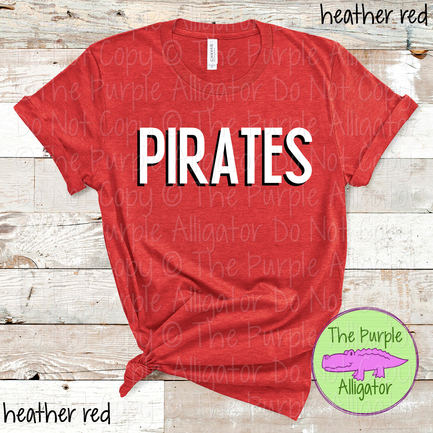 Pirates NF Two-Tone Offset Spirit Design | Bold Two-Color Offset Text Design | CHOOSE YOUR DESIGN COLORS 0825 (d2f TPA)
