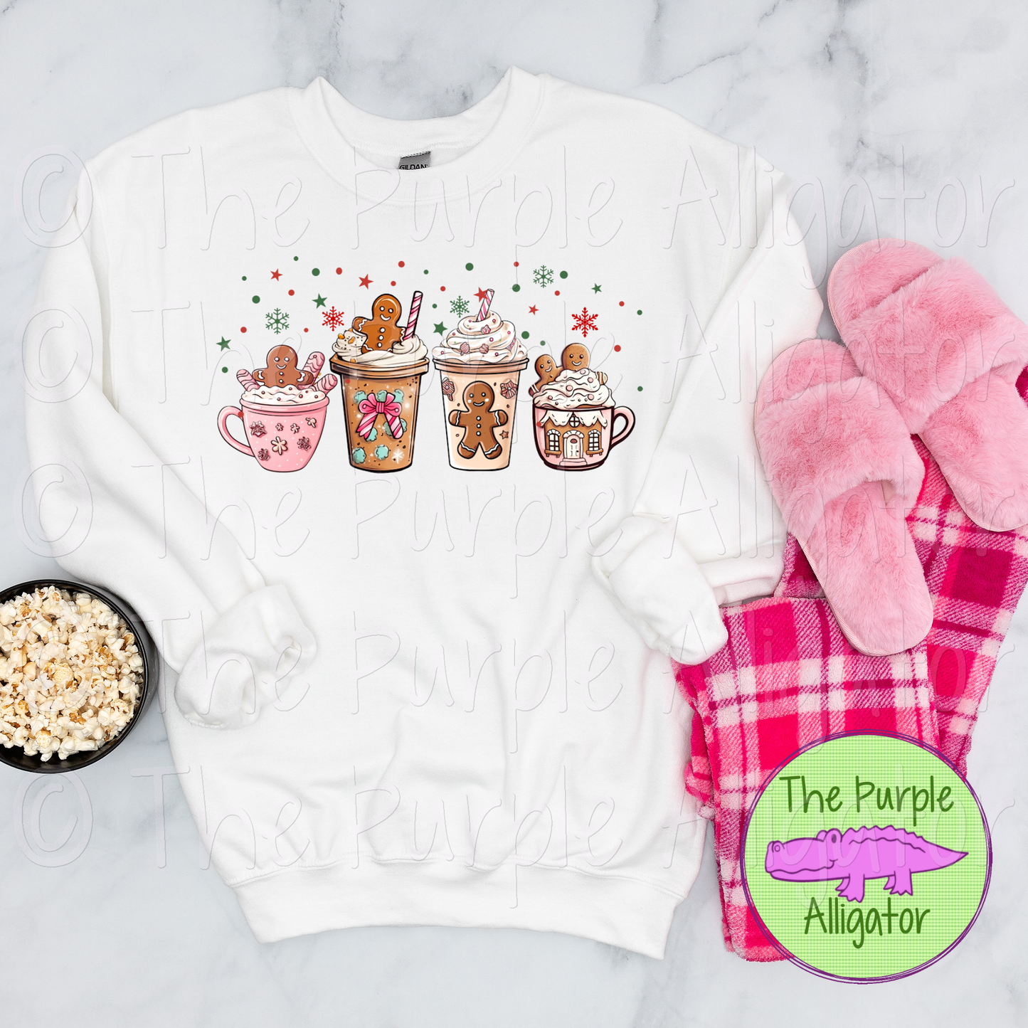 Pink Gingerbread Coffees (d2f CF-FCS)