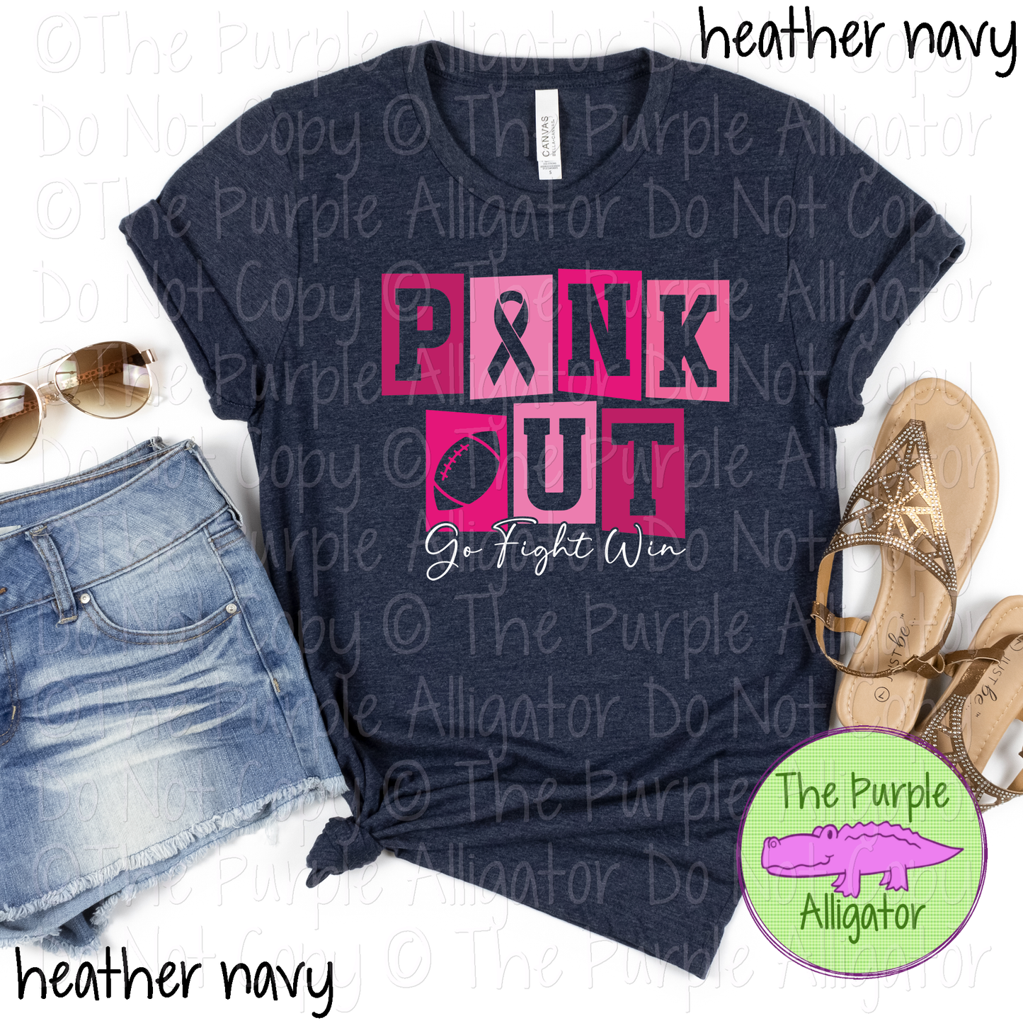 Pink Out Football Blocks BCA 1024 (d2f CA)