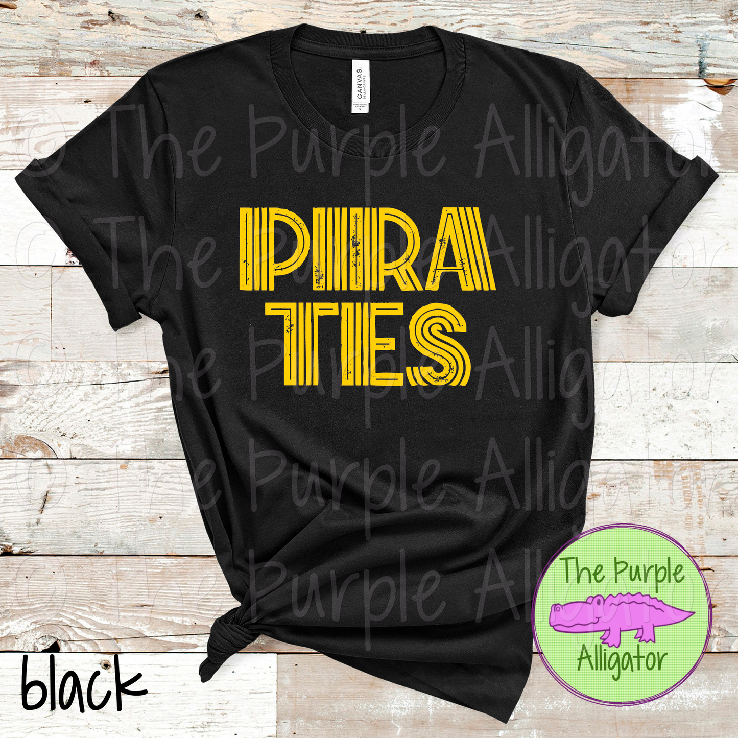 Pirates Br-IG Mascot School Spirit - CHOOSE YOUR TEXT COLOR (d2f TPA)