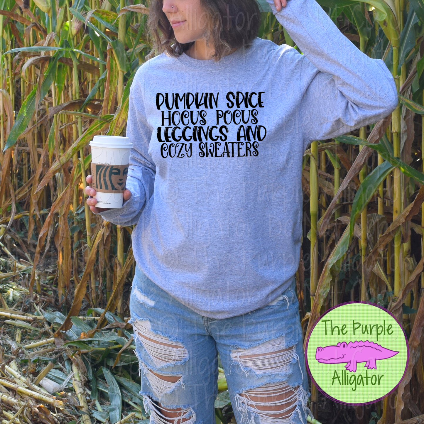 Pumpkin Spice Hocus Pocus Cozy Fall Graphic Tee 0919 OtBB