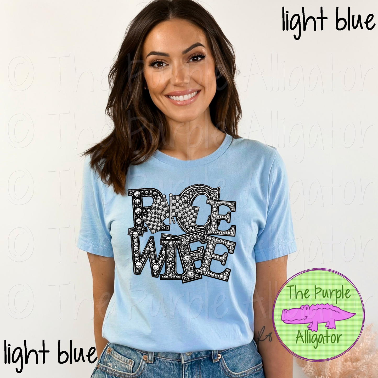 Race Wife Faux Rhinestones (d2f TED)