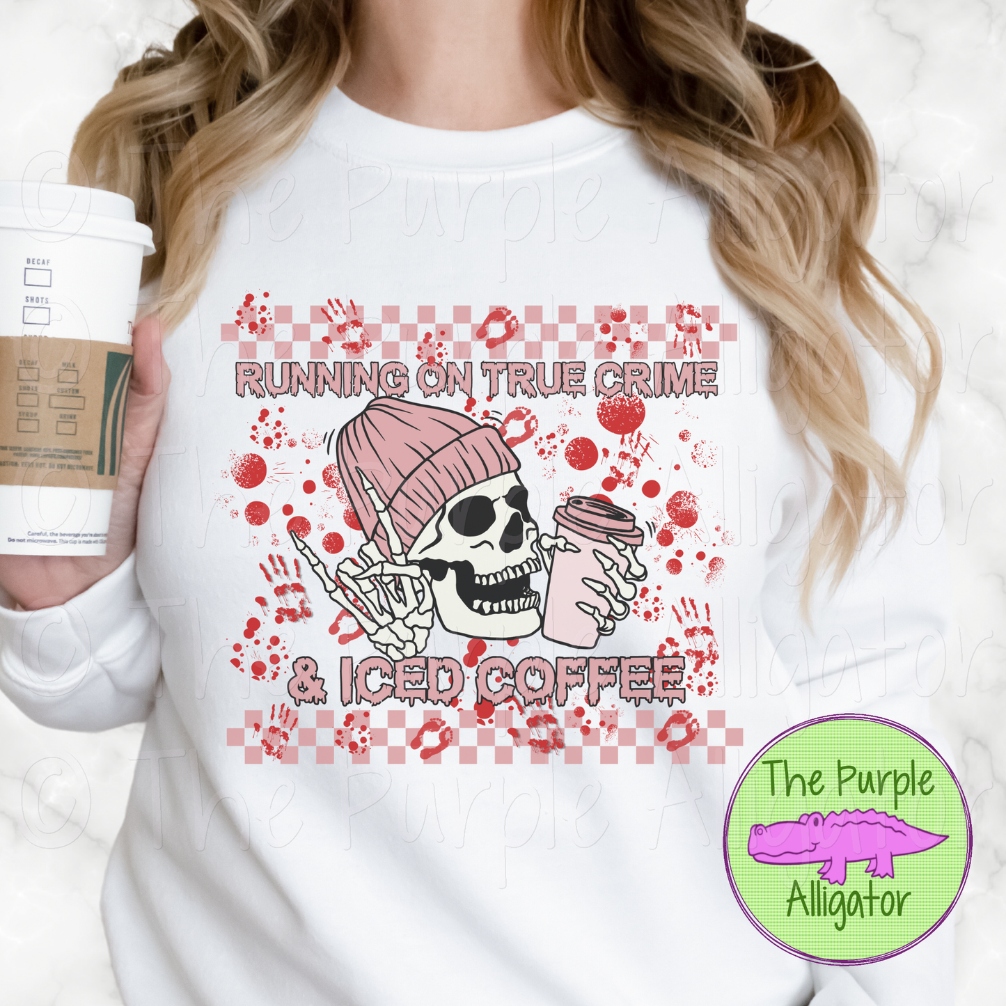 Running on True Crime & Iced Coffee Skelly Pink (d2f RTD)