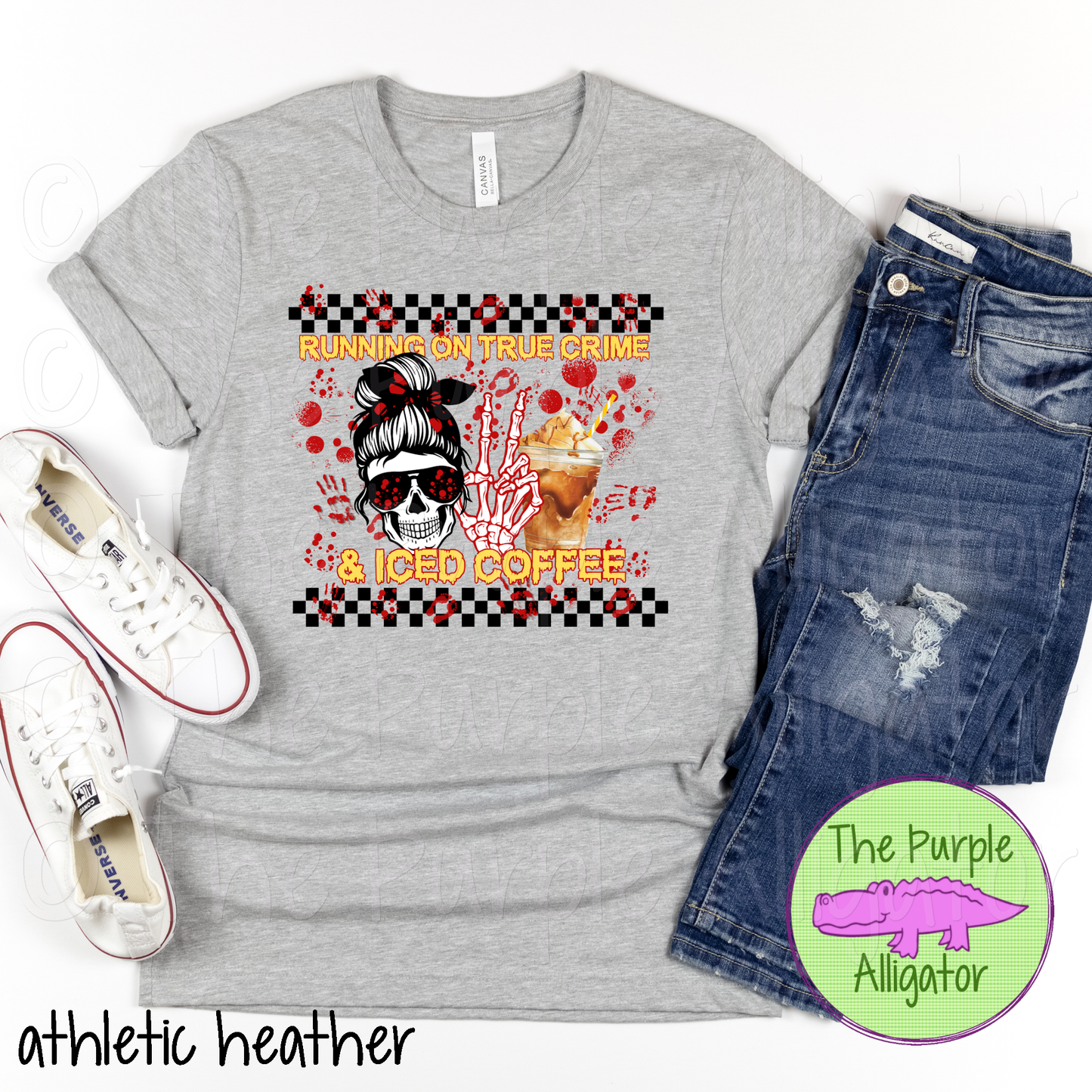 Running on True Crime & Iced Coffee Skelly Messy Bun (d2f RTD)