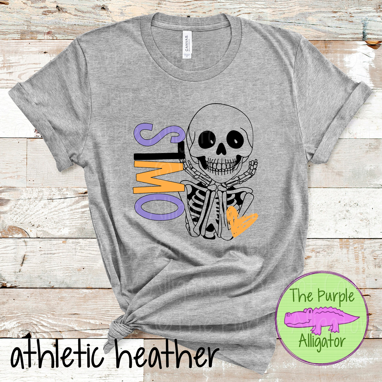 Owls Smiley Bones - Halloween Spirit Wear Skeleton Design - Cute Spooky School Shirt - 0925 (d2f TPA)