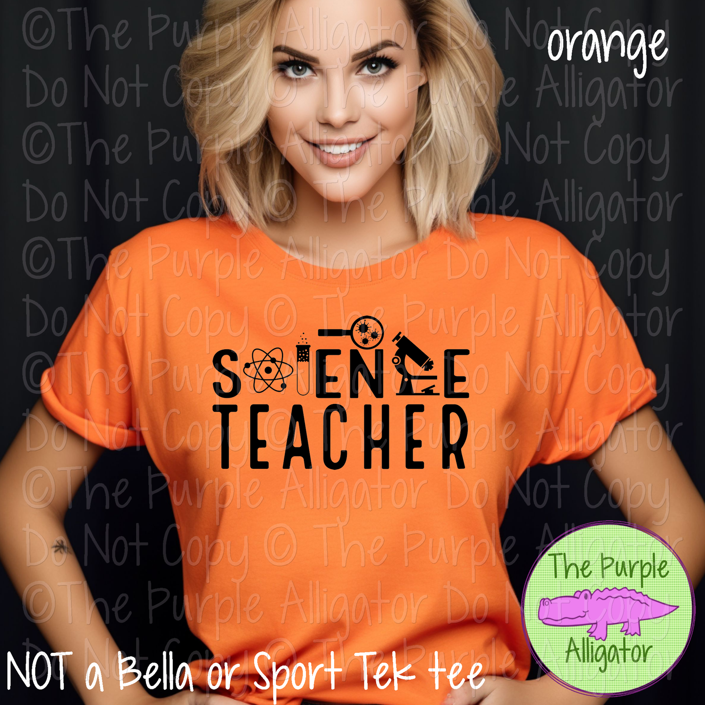 Science Teacher - Choose Your Design Color - 0424 (d2f SDS)