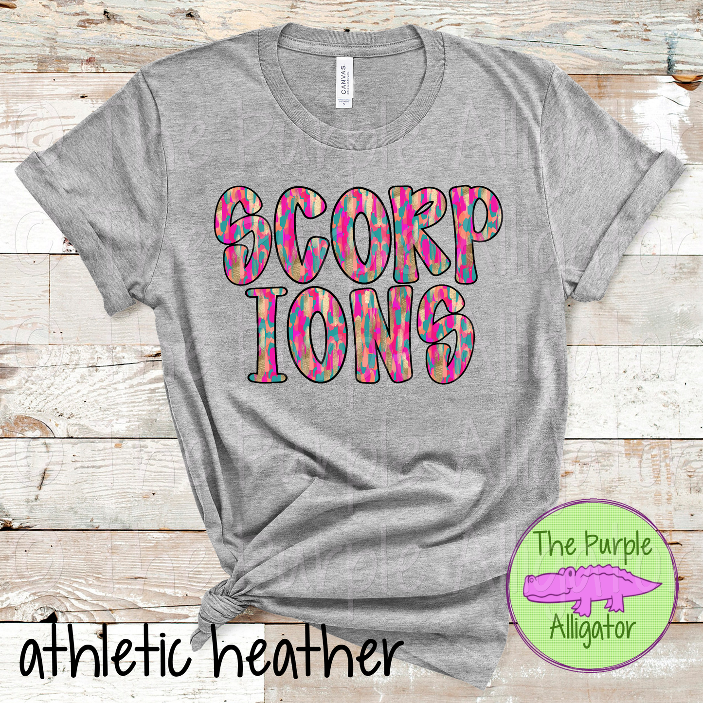 Scorpions School Spirit Mascot Lucky Streaks 0924 (d2f TPA)