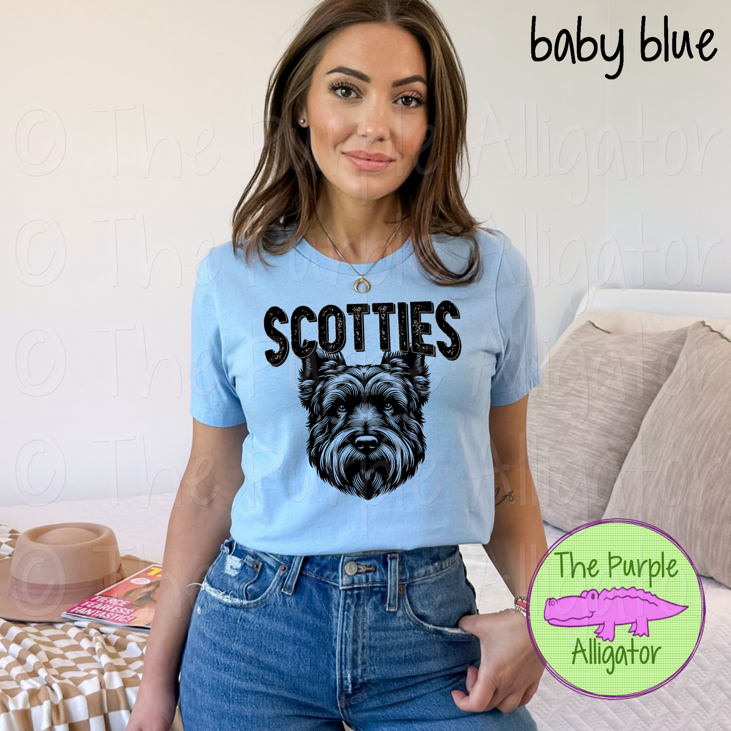 Scotties B&W Mascot School Spirit (d2f SWD)
