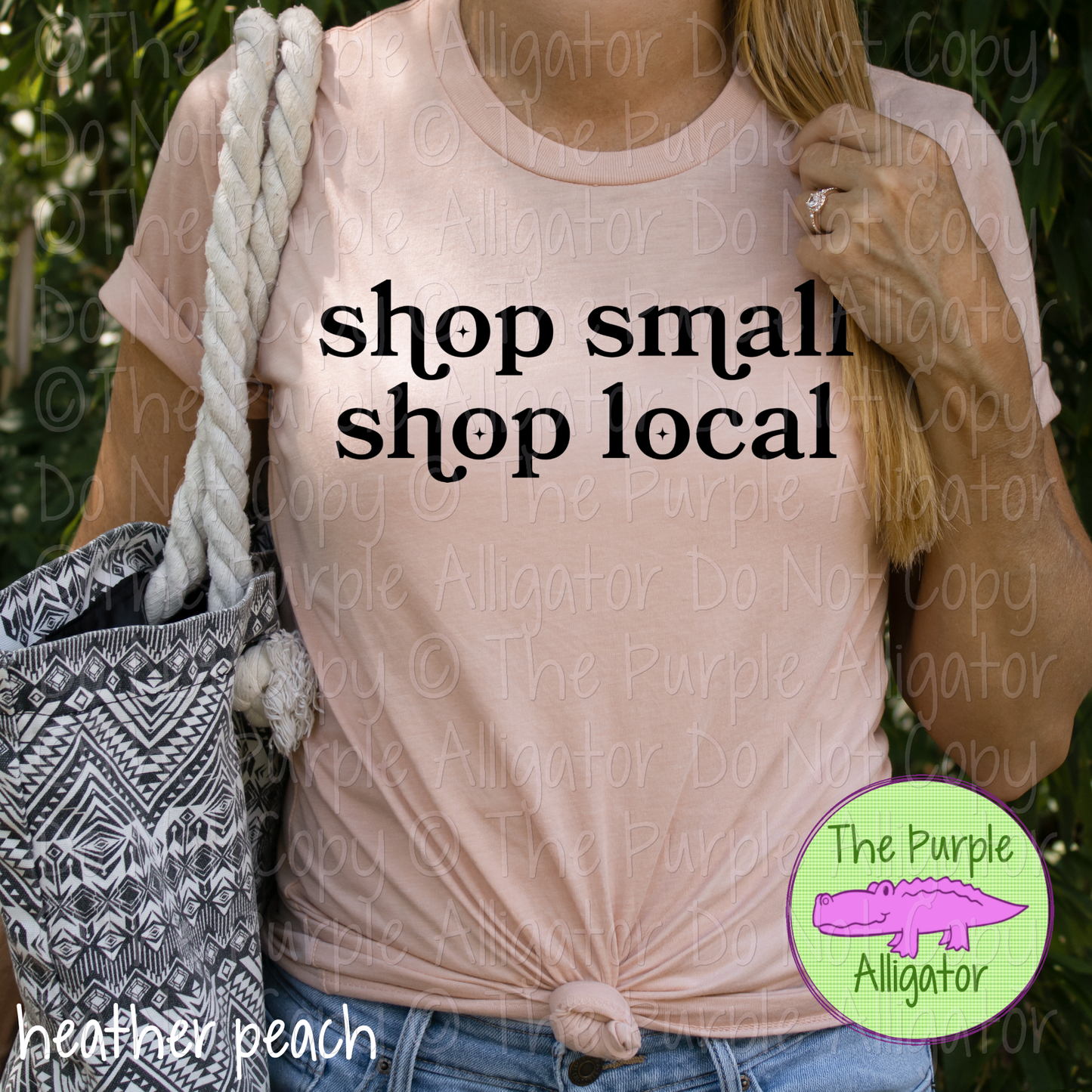 Shop Small Shop Local - Choose Your Design Color - 0523 (d2f BKD)