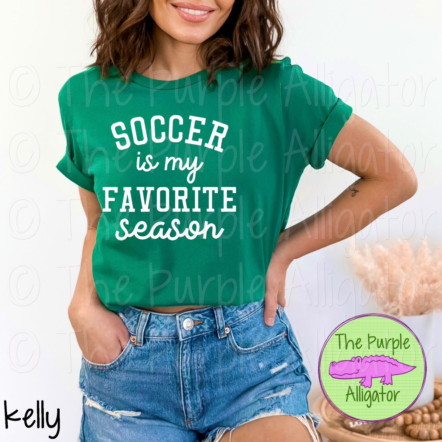 Soccer is my Favorite Season CHOOSE YOUR DESIGN COLOR (d2f TPA)