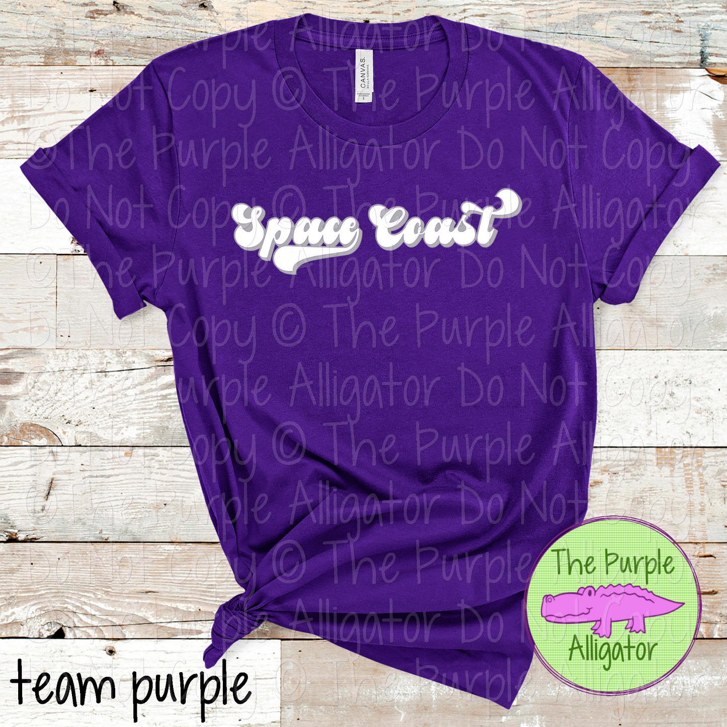 Space Coast B-Retro | Custom Retro School Spirit Wear for Students, Staff & Fans - CHOOSE YOUR DESIGN COLORS 0725 (d2f TPA)