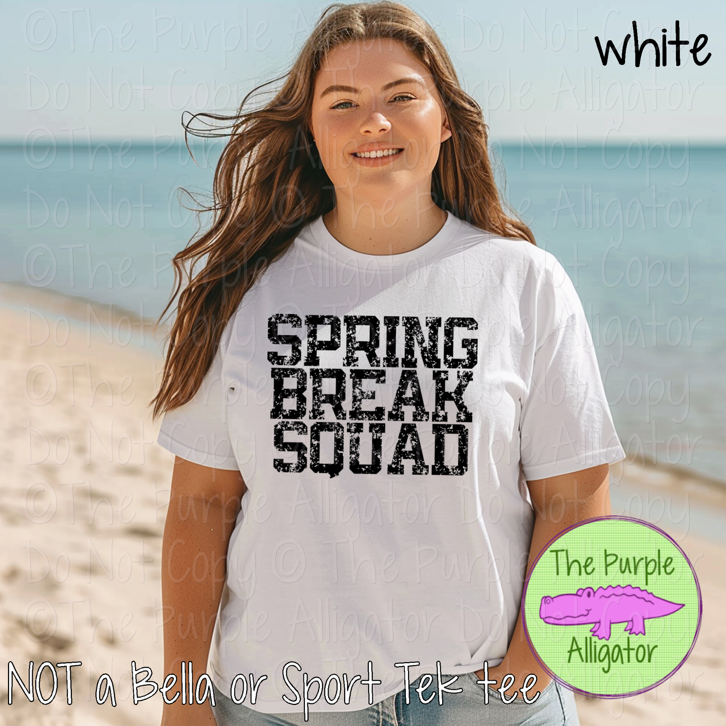 Spring Break Squad Bold Group Vacation Design 0324 HMD