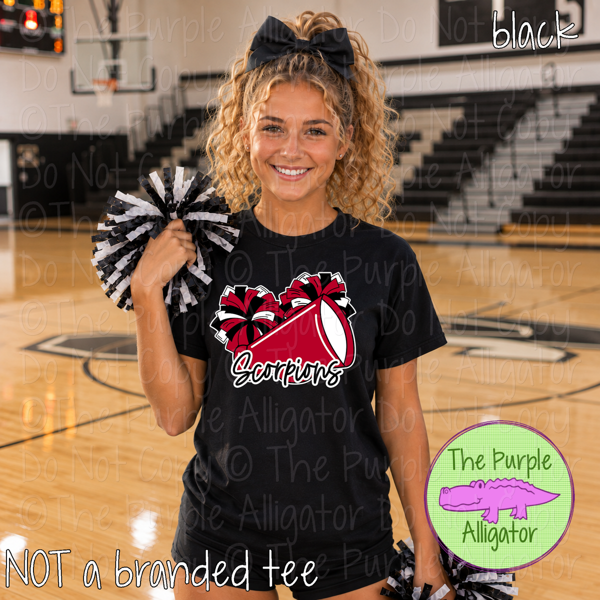 Scorpions Spirit Shout – Custom Cheer Spirit Wear Mascot Apparel 0926 TPA
