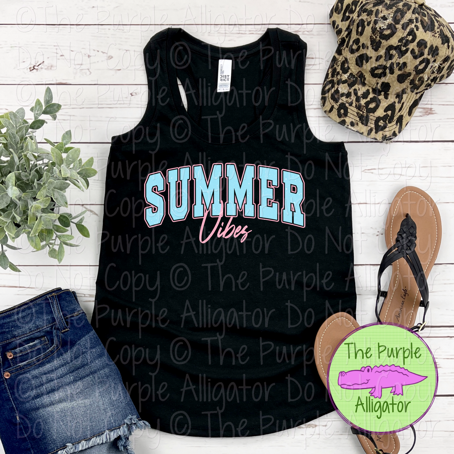 Summer Vibes Distressed 0624 (d2f Yv)