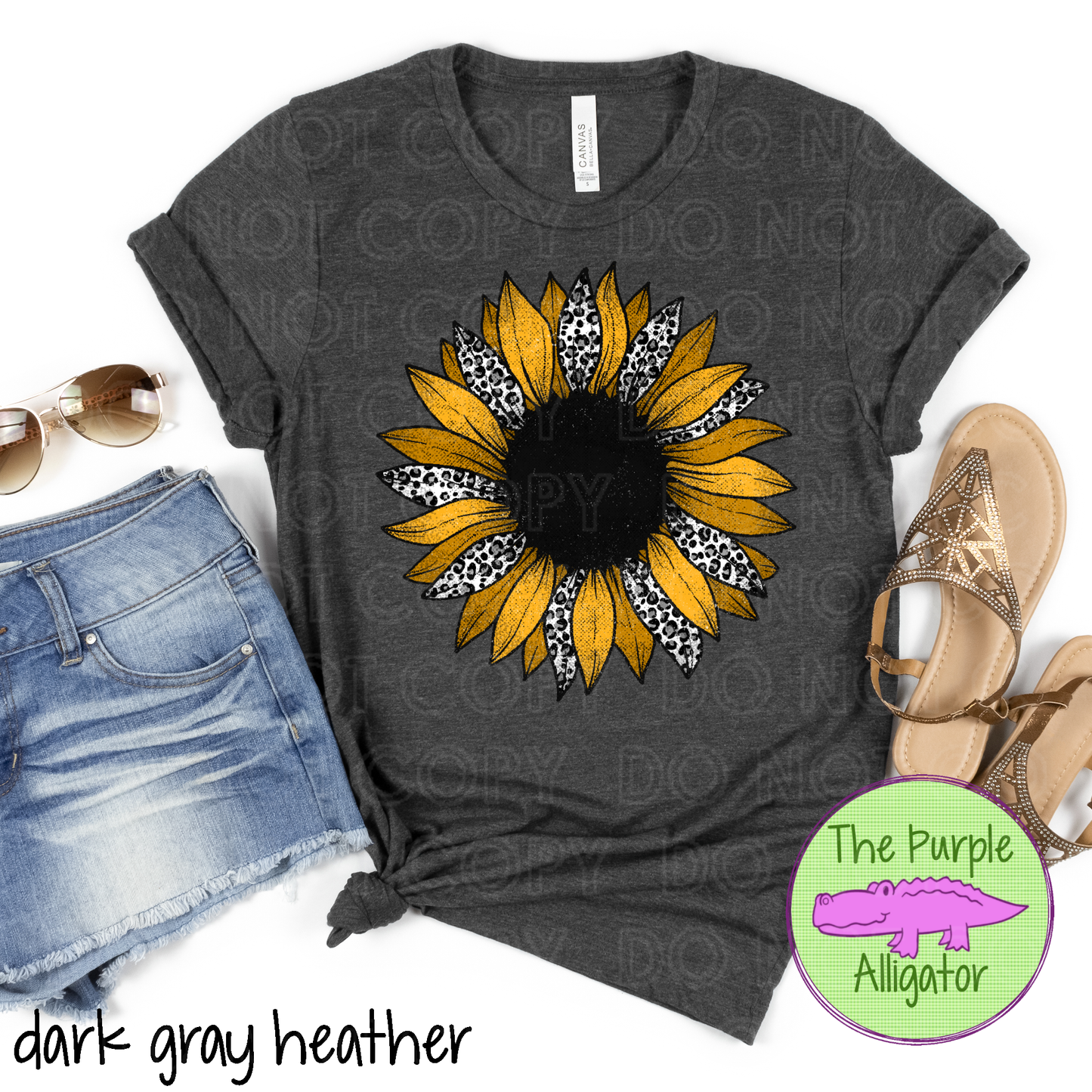 Sunflower Leopard Petals (d2f TPA)