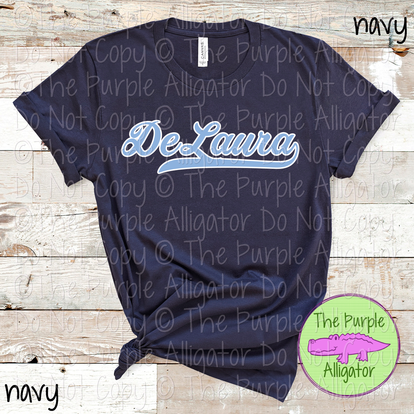 DeLaura Swash School Spirit Wear Team Swag - CHOOSE YOUR DESIGN COLORS - 0625 (d2f TPA)