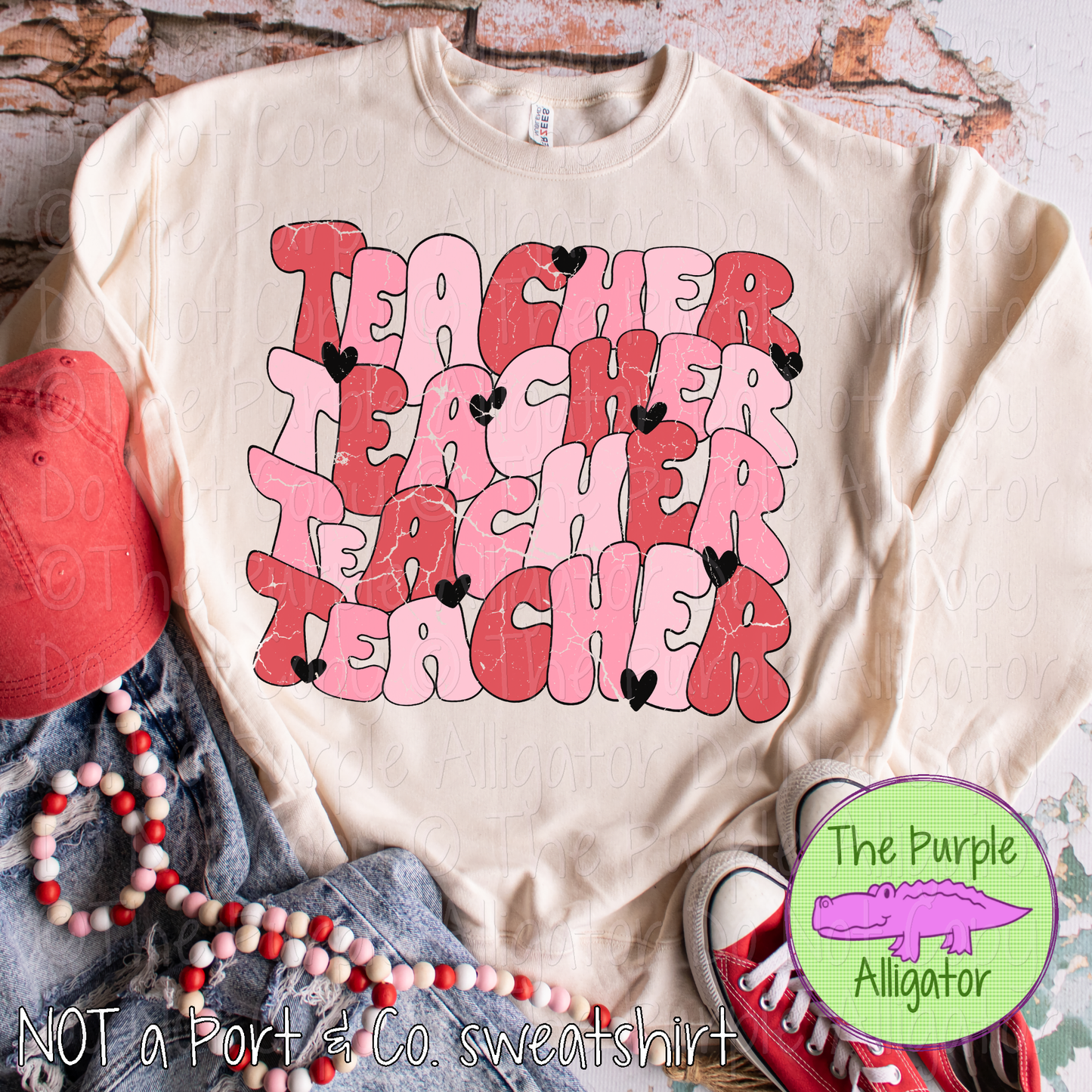 Teacher Teacher Teacher Retro Stack 0125 (d2f HMD)