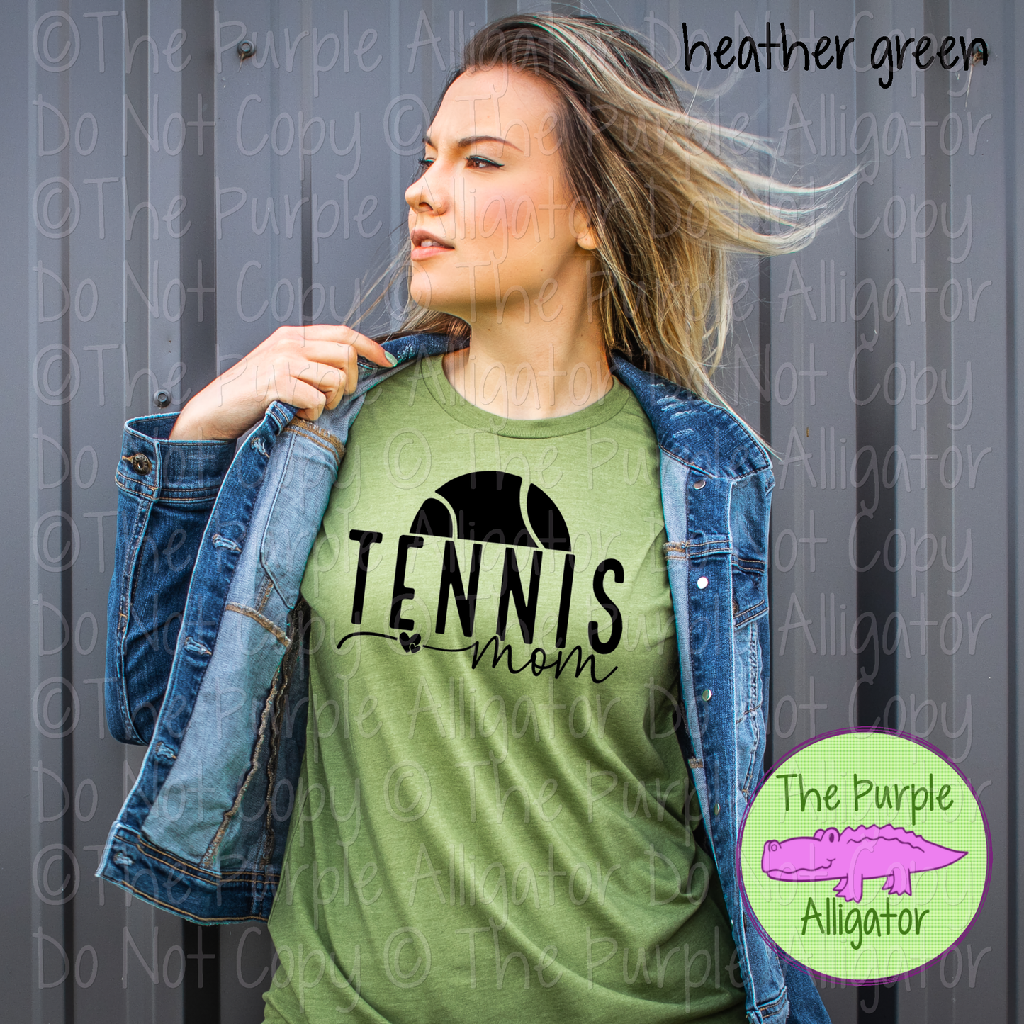 Tennis Mom - Choose Your Design Color - 0424 (d2f SDS)