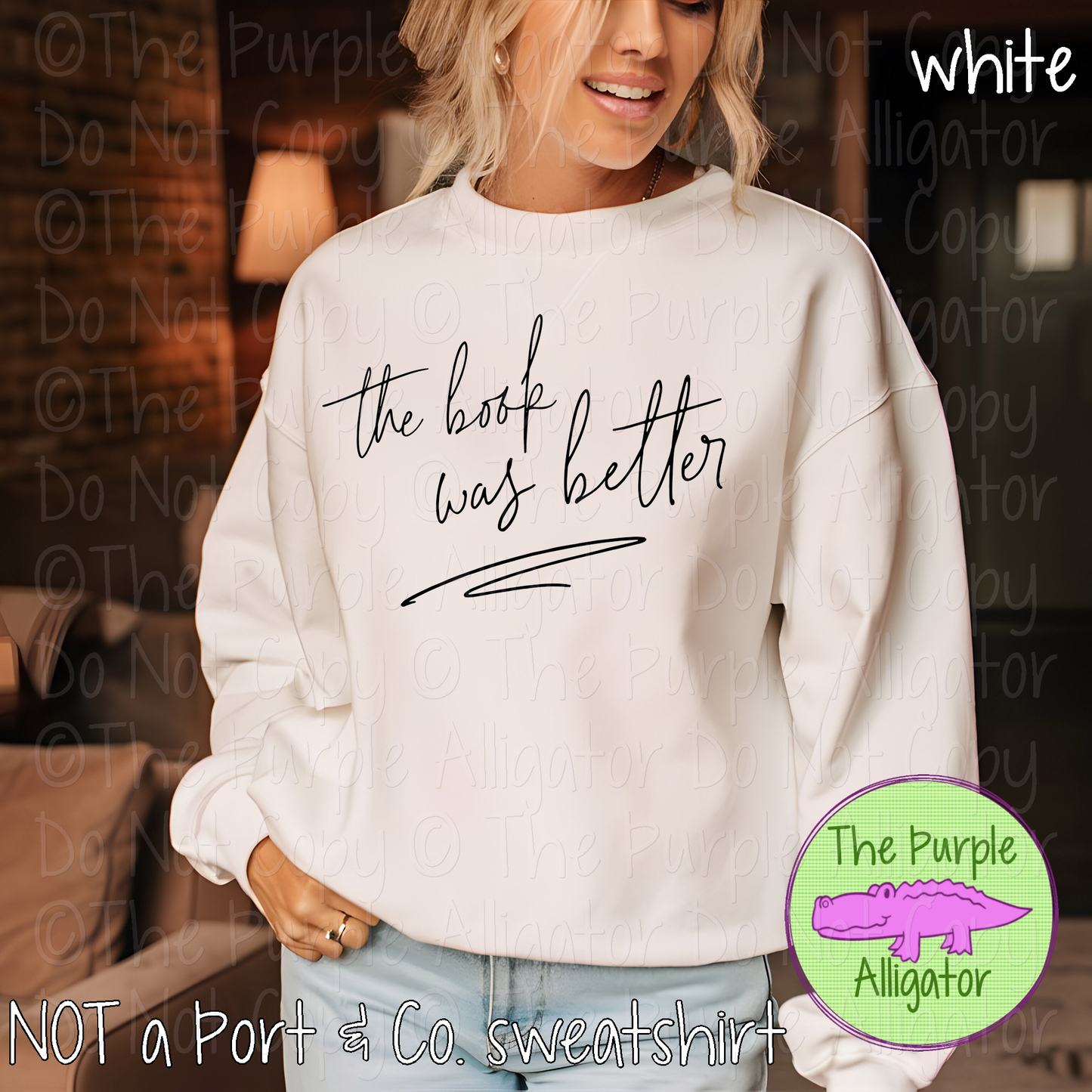 The Book Was Better Funny Book Lover Graphic Shirt 0321 SBC