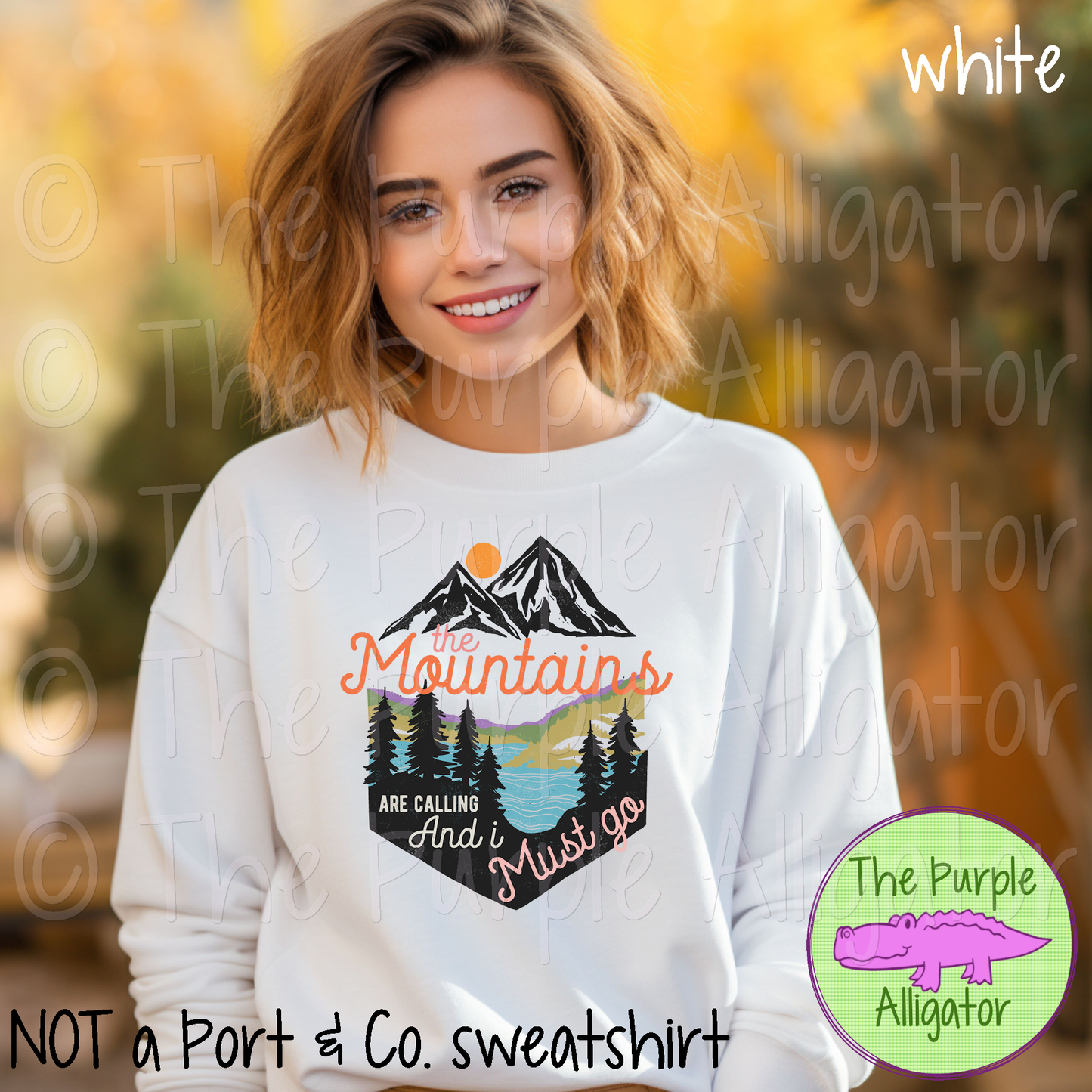 The Mountains are Calling Vintage Camping (d2f LC)