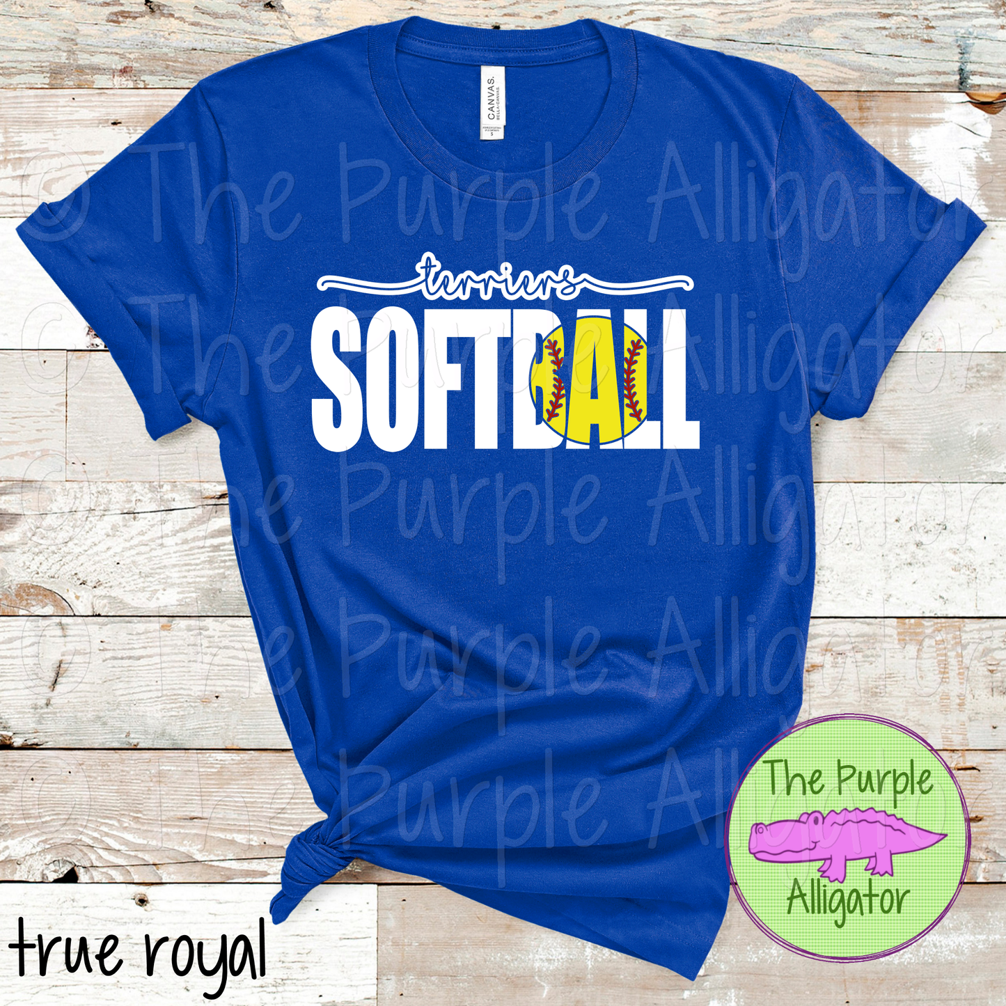 Terriers Softball SC53 Mascot School Spirit - CHOOSE YOUR DESIGN COLOR (d2f TPA)