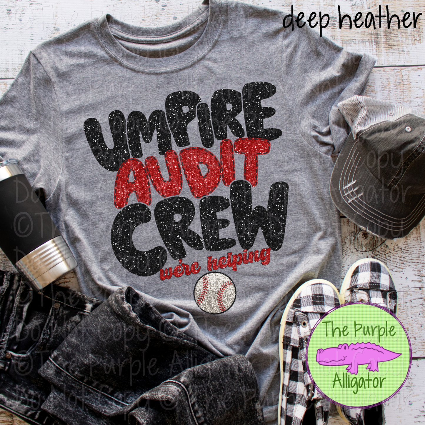Umpire Audit Crew Faux Sparkle 0125 (d2f HMD)