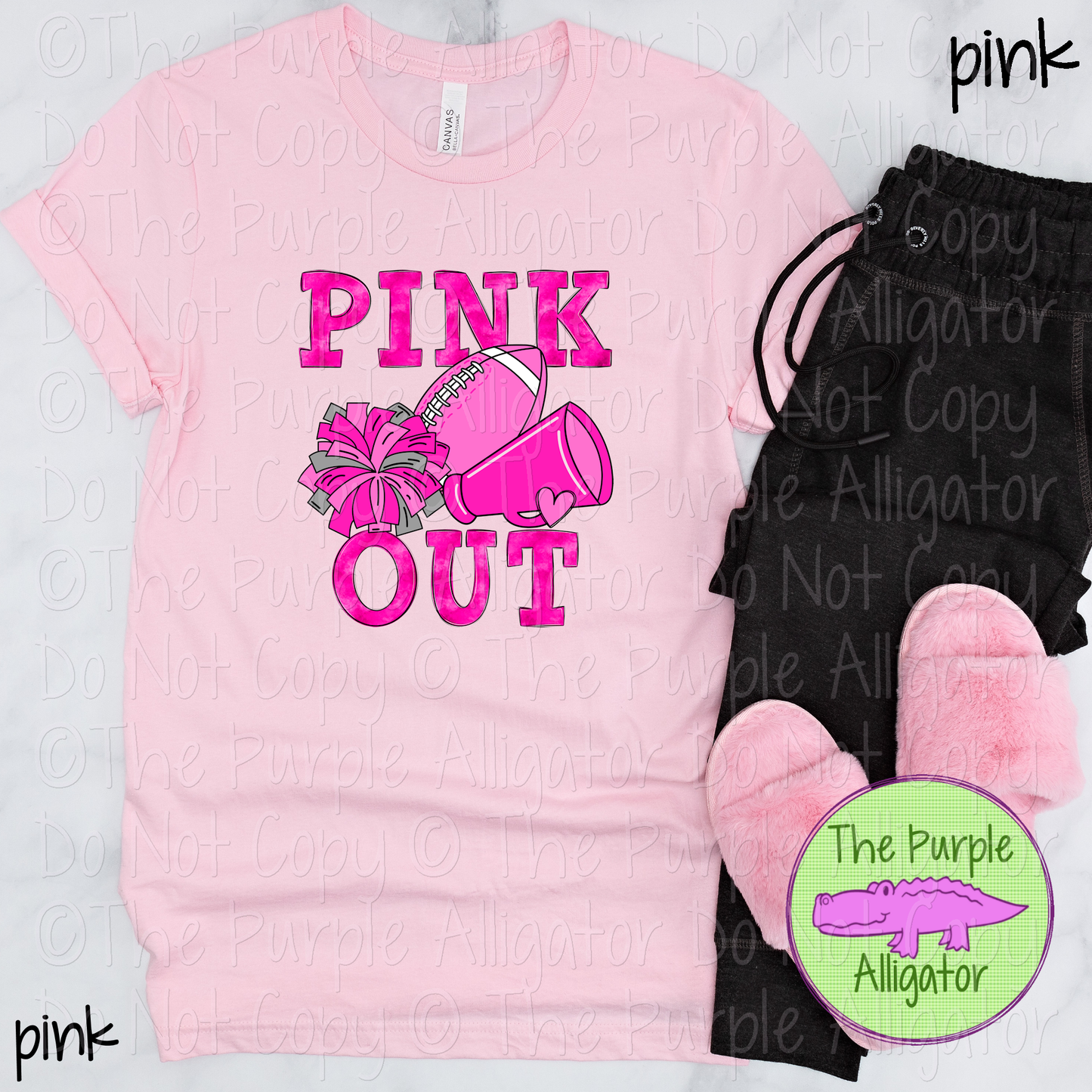 Varsity Pink Out Football BCA 0625 (d2f TPA)