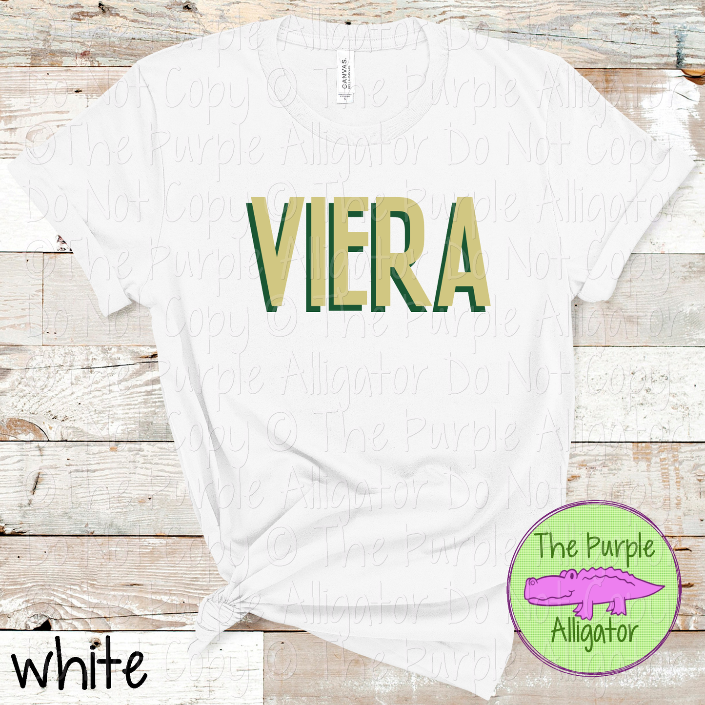 Viera NF Two-Tone Offset Spirit Design | Bold Two-Color Offset Text Design | CHOOSE YOUR DESIGN COLORS 0825 (d2f TPA)