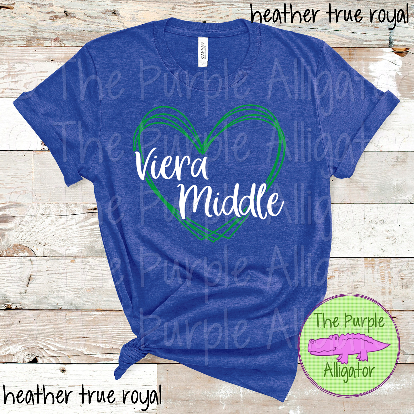 Viera Middle Heart Frame School Spirit CHOOSE YOUR DESIGN COLORS (d2f TPA)