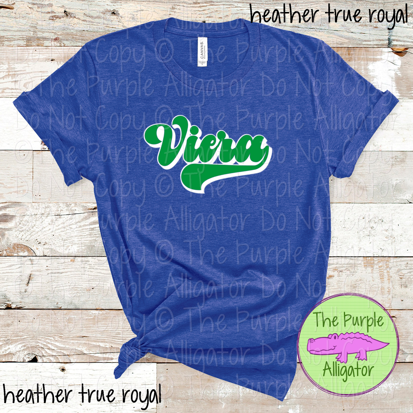 Viera B-Retro | Custom Retro School Spirit Wear for Students, Staff & Fans - CHOOSE YOUR DESIGN COLORS 0725 (d2f TPA)