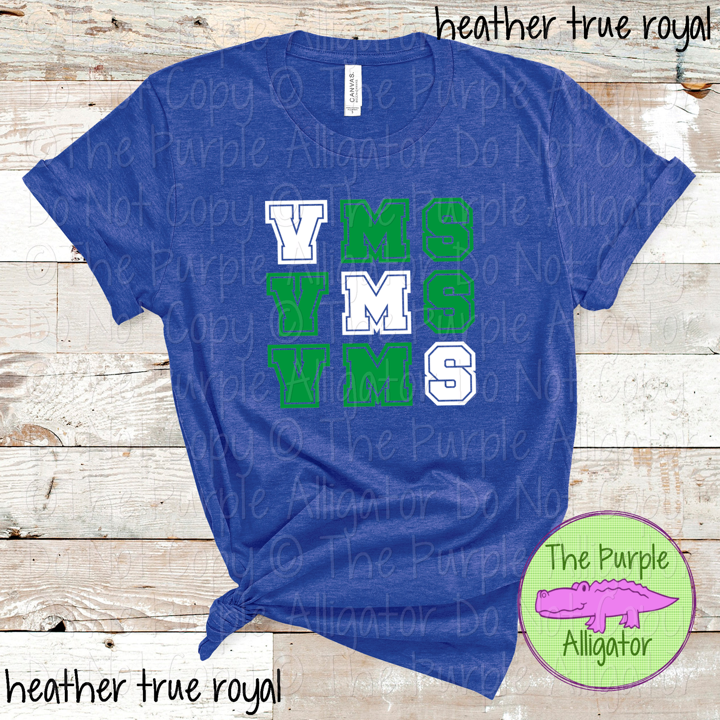Viera Middle VMS 2 Color Stack Design | Custom Spirit Wear for Teachers, Students & Fans - CHOOSE YOUR DESIGN COLORS - 0725 (d2f TPA)