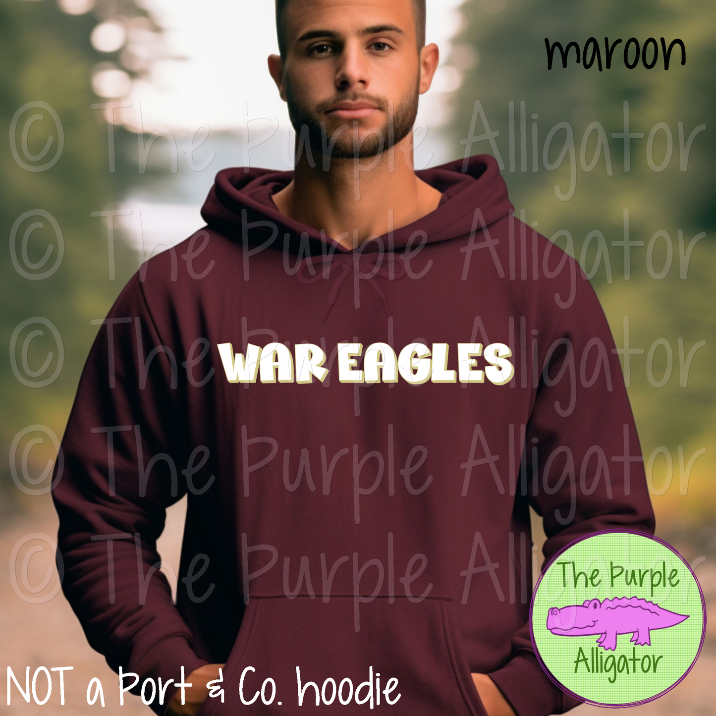 War Eagles HG Mascot School Spirit CHOOSE YOUR DESIGN COLORS 1124 (d2f TPA)