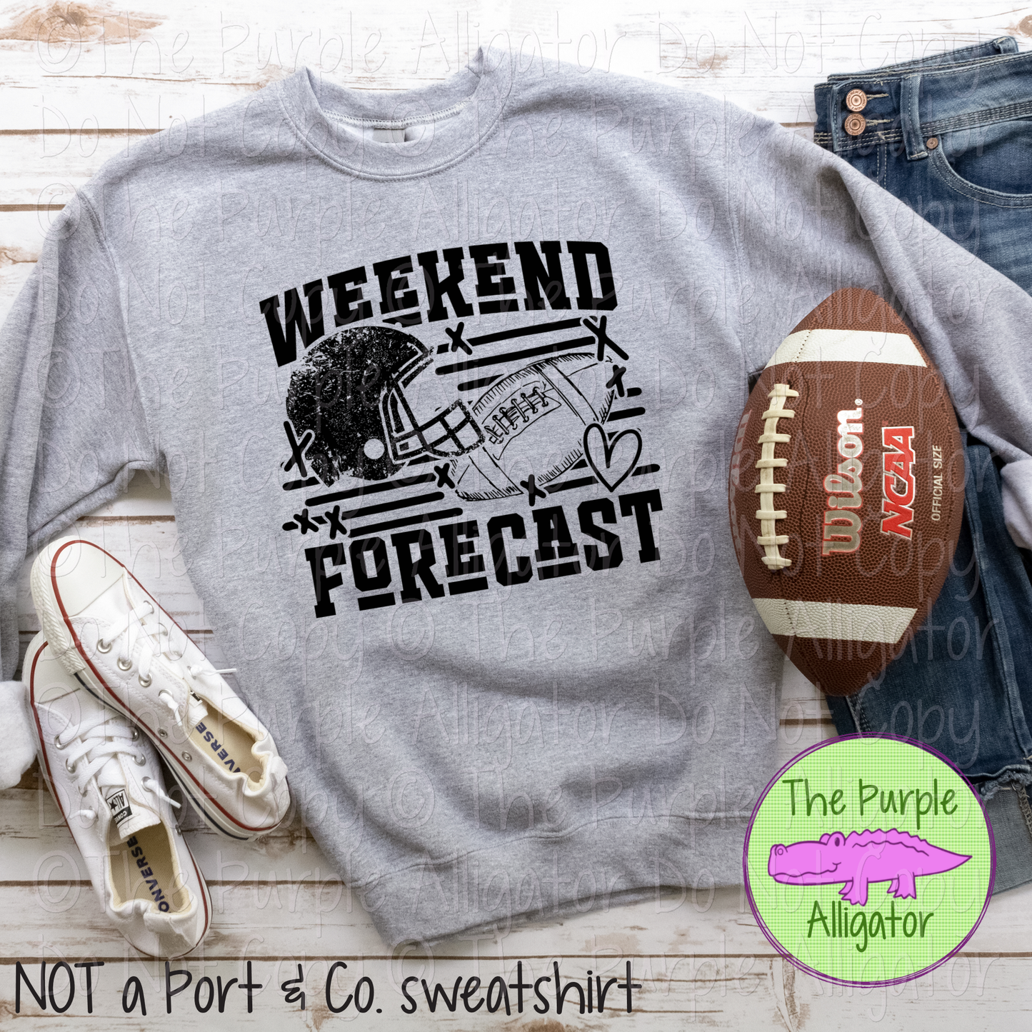 Weekend Forecast | All Football with a Chance of Tailgating Tee 1223 (D2F HMD)