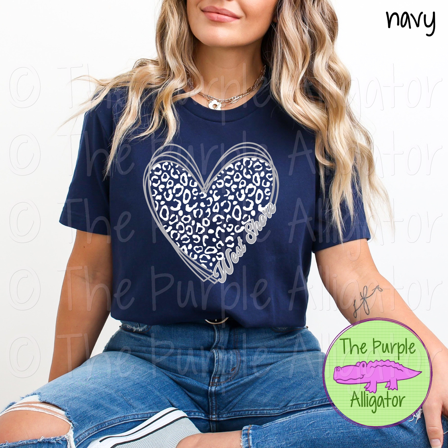 West Shore Leopard Heart School Spirit (d2f TPA)