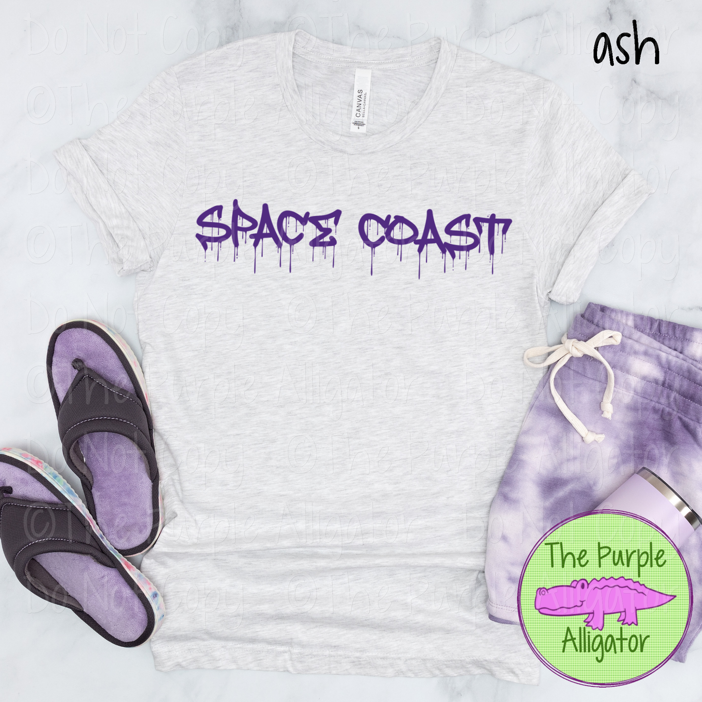 Space Coast Wet Paint - The Graffiti Series | Bold Dripping Spirit Design - CHOOSE YOUR TEXT COLOR 1025 (d2f TPA)