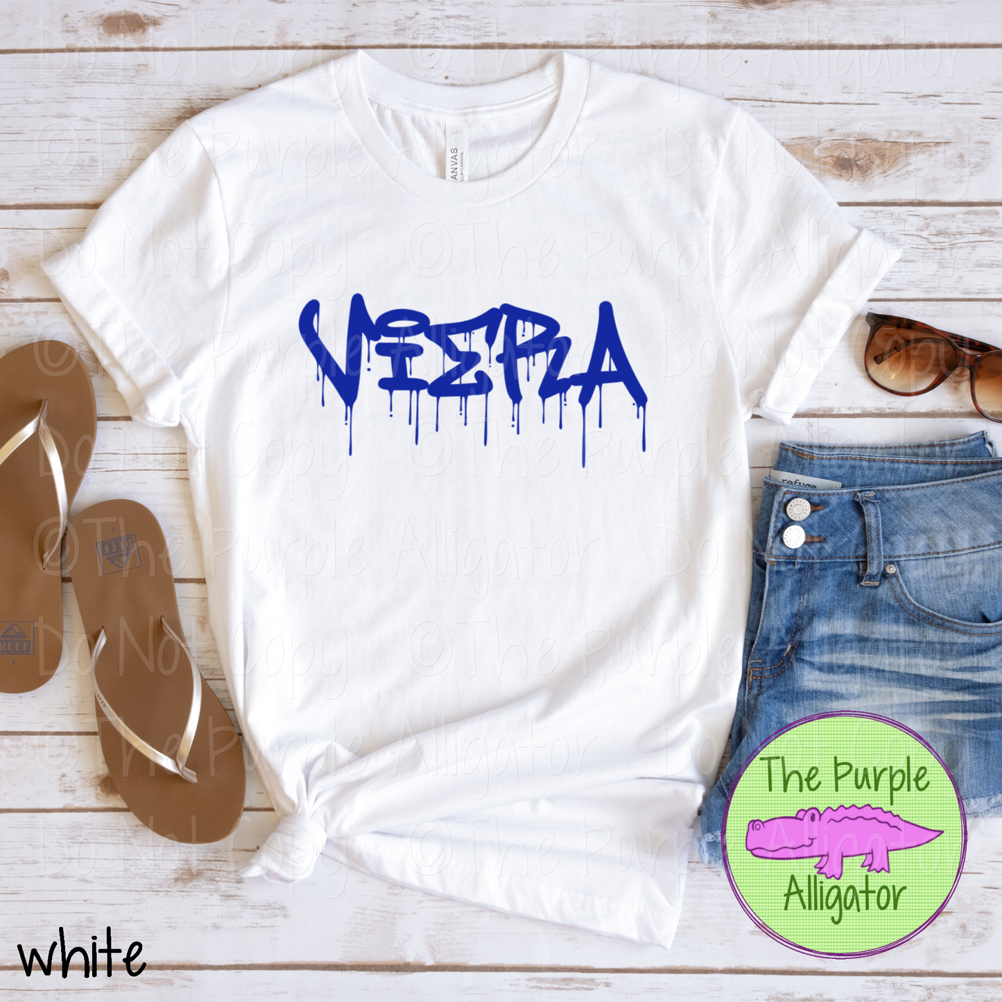 Viera Wet Paint - The Graffiti Series | Bold Dripping Spirit Design - CHOOSE YOUR TEXT COLOR 1025 (d2f TPA)