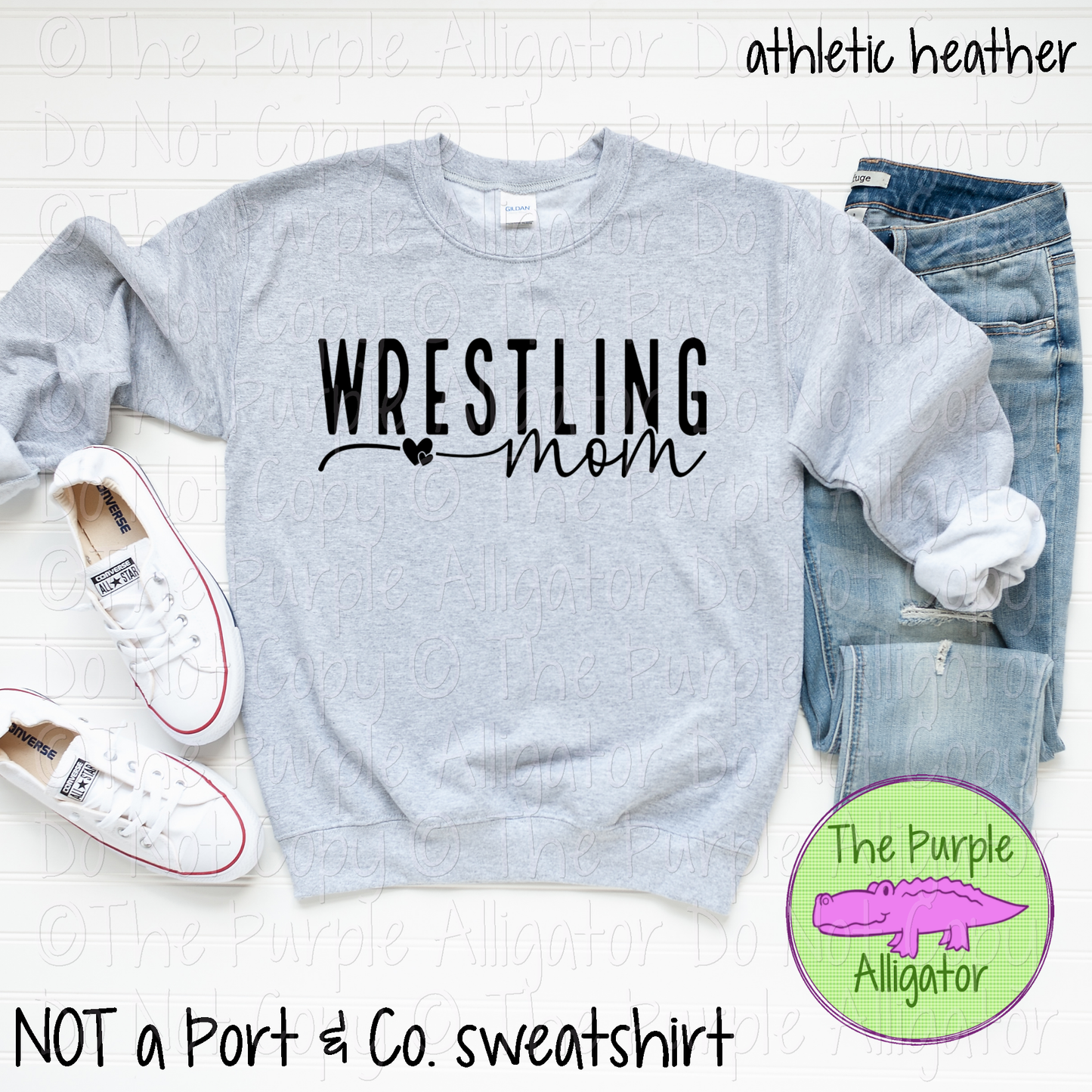 Wrestling Mom - Choose Your Design Color - 0424 (d2f SDS)