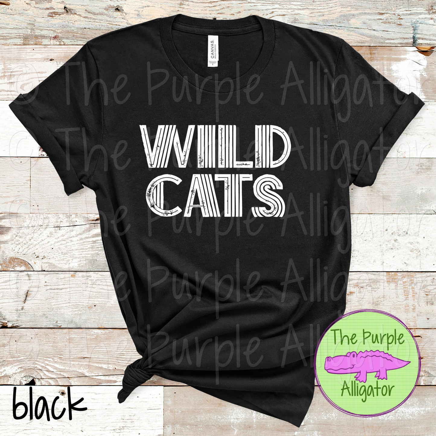 Wildcats Br-IG Mascot School Spirit - CHOOSE YOUR TEXT COLOR (d2f TPA)