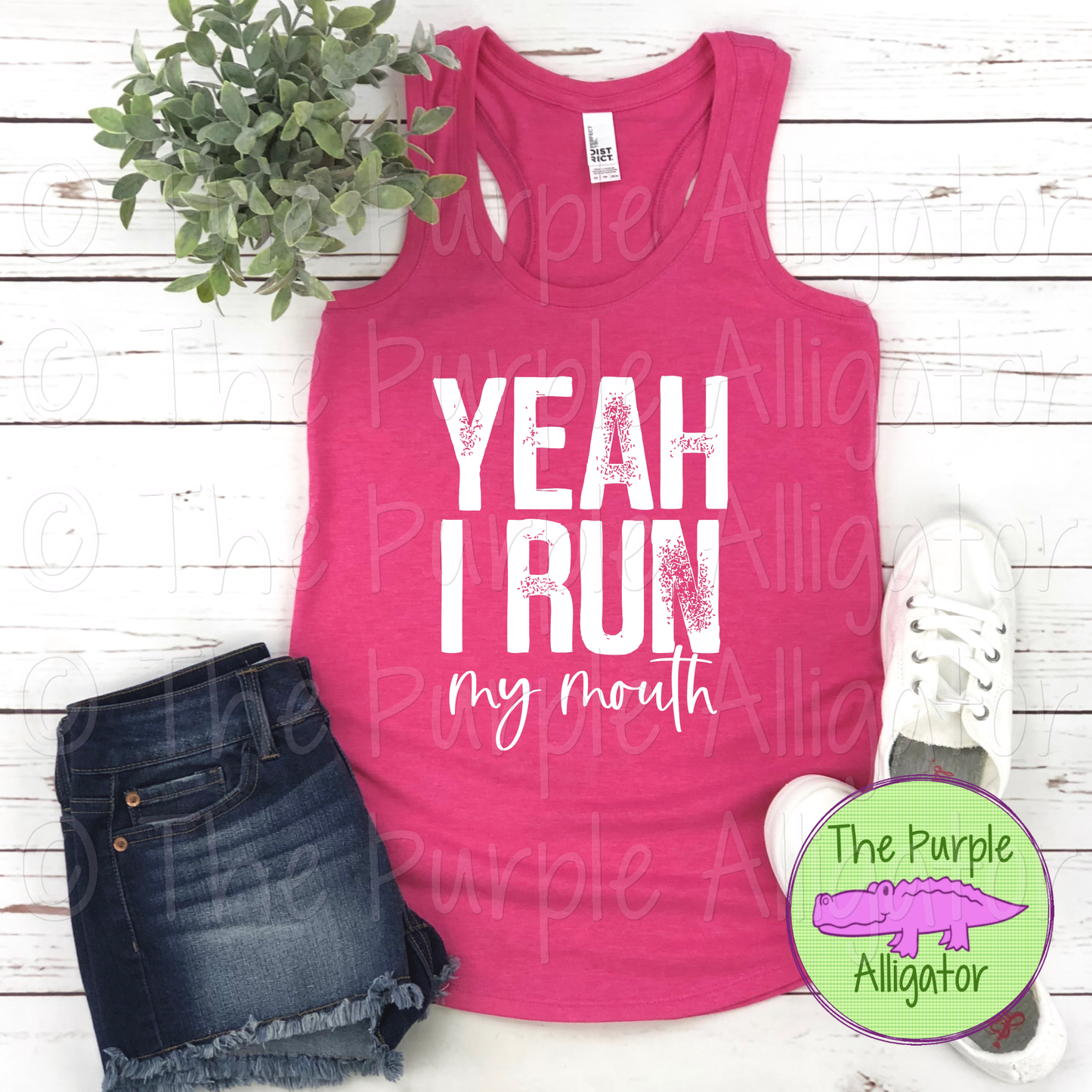 Yeah I Run - black or white (d2f TPA)