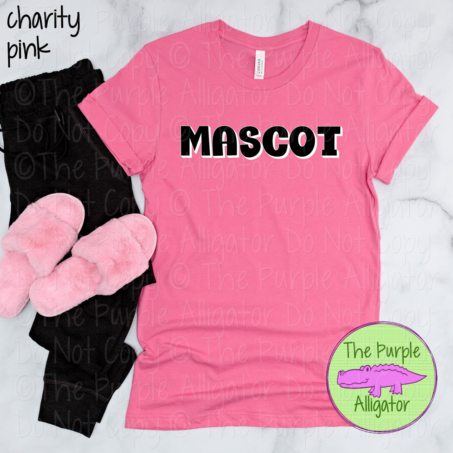 YOUR MASCOT Pep Talk Custom Spirit Wear Mascot School Pride Apparel 1124 TPA