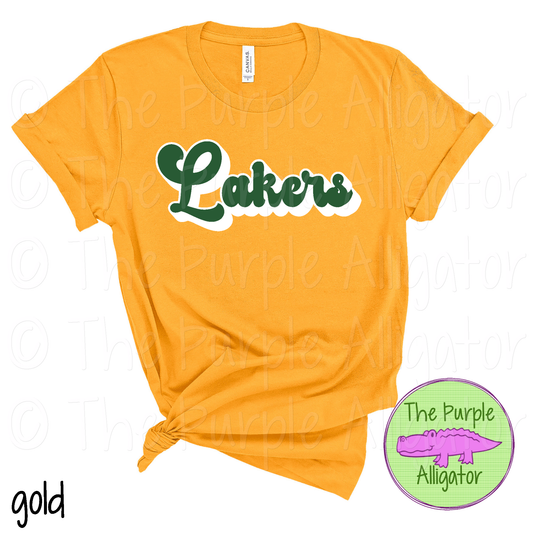 Lakers 3D Green White (d2f TPA)
