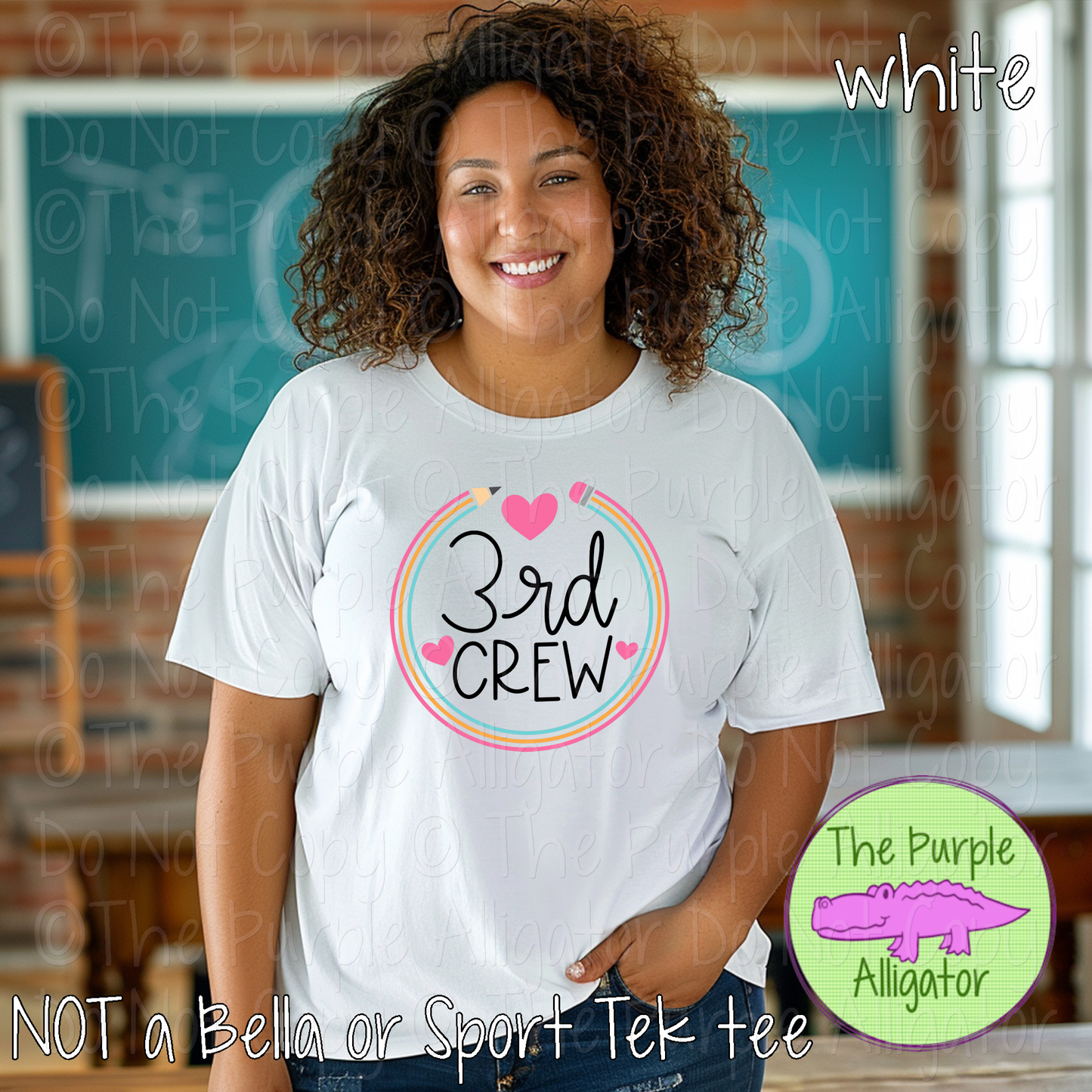 Crew Grade Level Teacher Apparel, Pre-K Kindergarten First Second Third Fourth Fifth Sixth Grade Teacher Shirt 0723 IDK