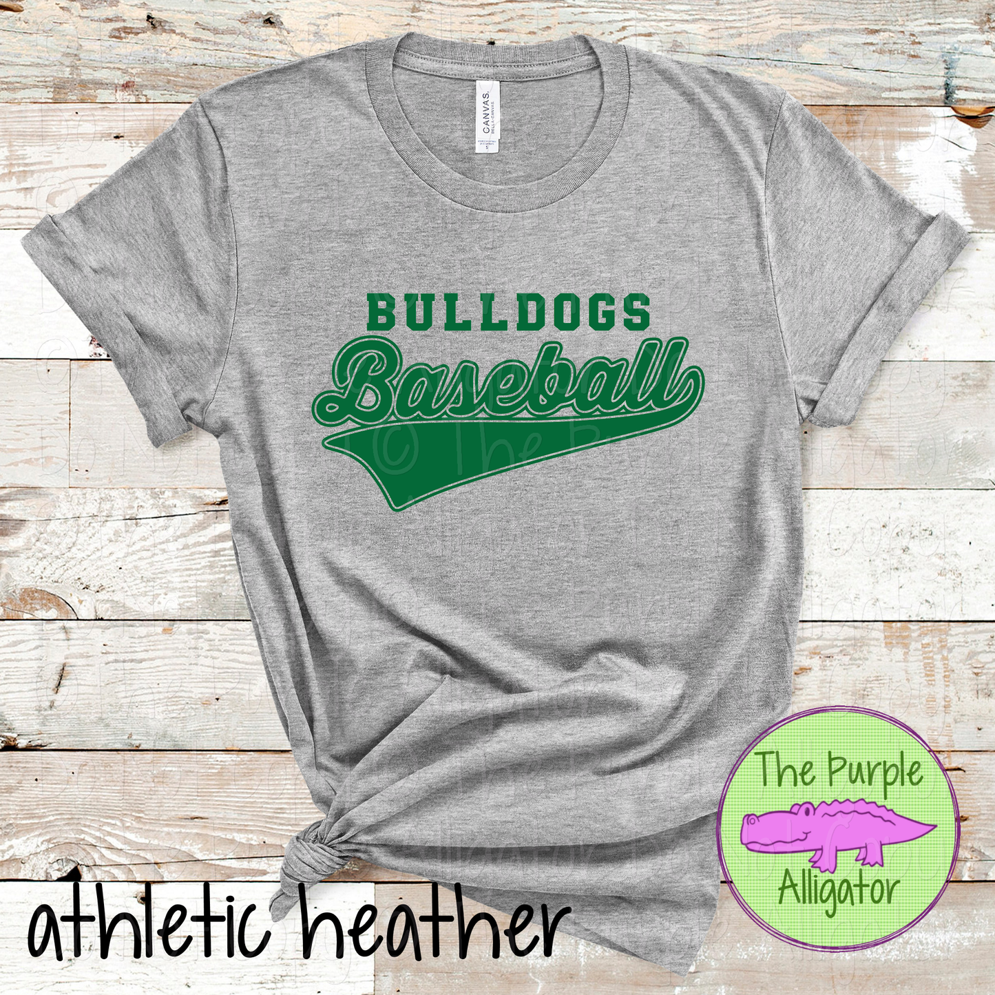 Bulldogs Baseball 43 – Bold Swash Custom Baseball Team Spirit Wear Mascot Apparel 0226 TPA