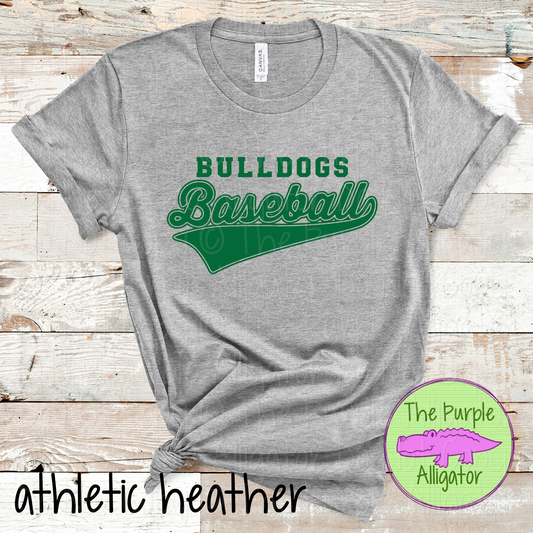 Bulldogs Baseball 43 – Bold Swash Custom Baseball Team Spirit Wear Mascot Apparel 0226 TPA