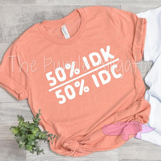 50% IDK  50% IDC (w KKS)