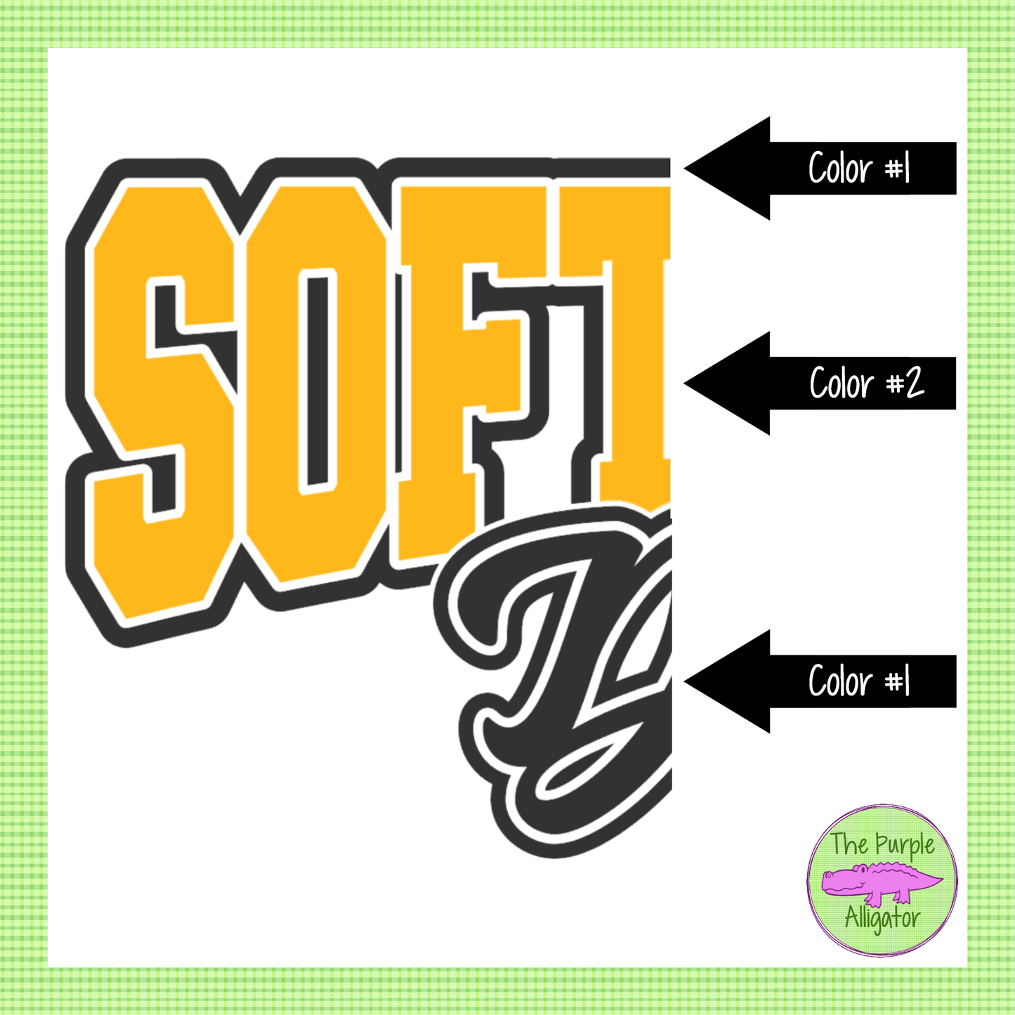 Softball Dad 50 | Game Day Shirt | Custom School Spirit Wear Parent Tee 0226 TPA