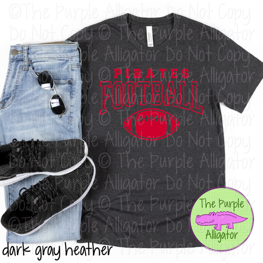 Pirates Football SC52 | Custom Team Spirit Wear for Game Day & Fans - CHOOSE YOUR DESIGN COLOR - 0725 (d2f TPA)