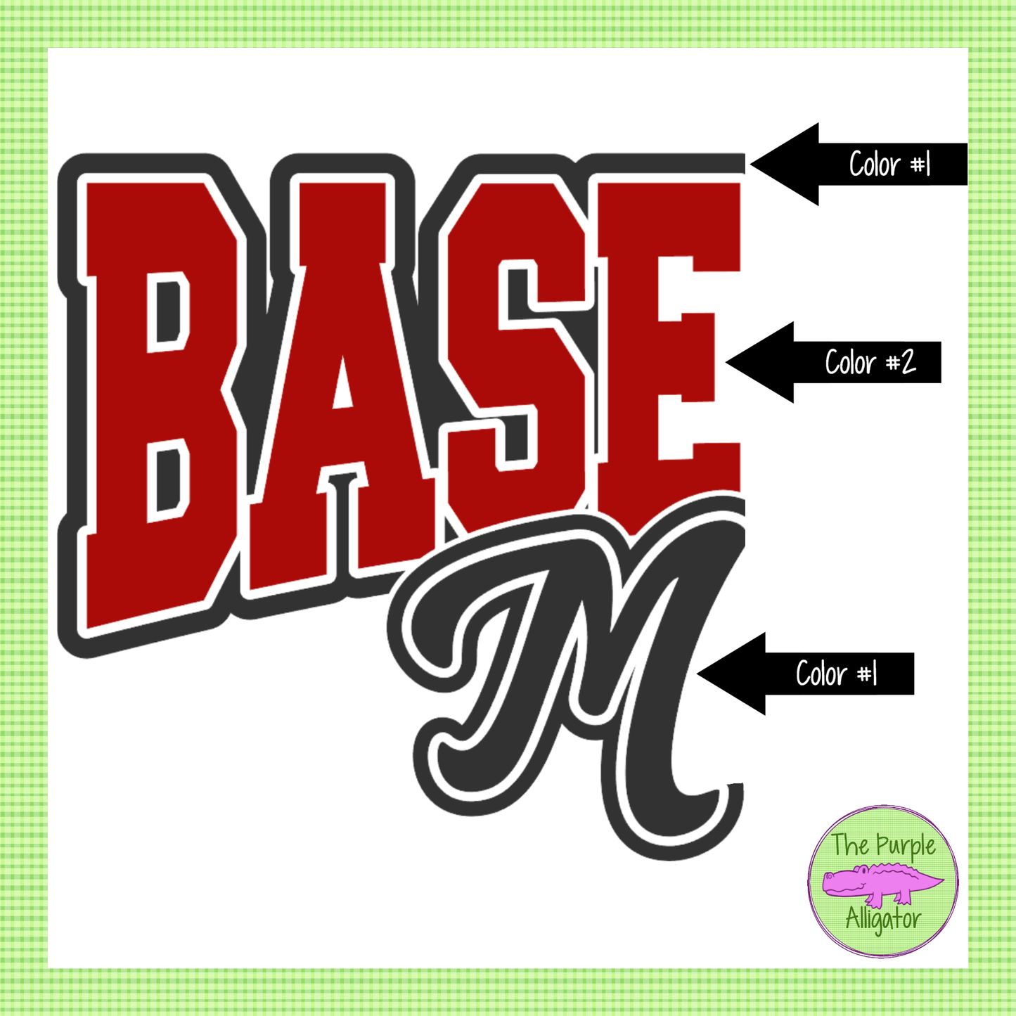 Baseball Mom 54 - Custom Baseball Team Spirit Wear Mascot Mom Apparel 0226 TPA